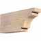 Ekena Millwork Mediterranean Smooth Rafter Tail, Douglas Fir, 3 1/2"W x 8"H x 18"L RFT04X08X18MED00SDF - alternate 1